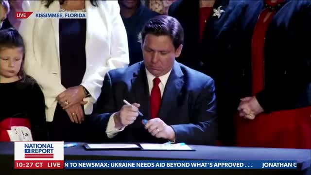 ⚠️BREAKING: Florida Gov. Ron DeSantis signed a bill banning abortions after 15 weeks