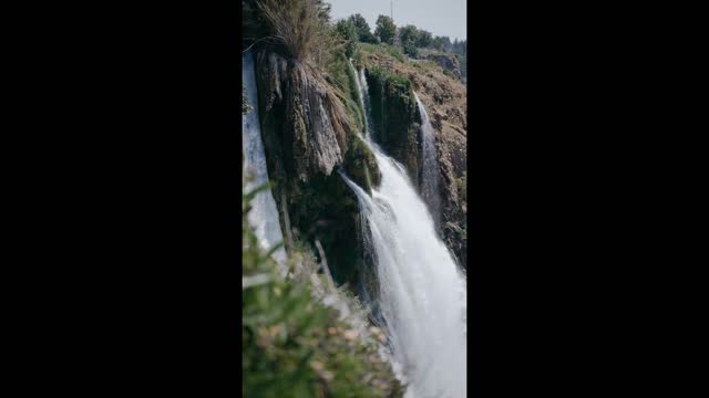 Waterfall and Bird Ambiance