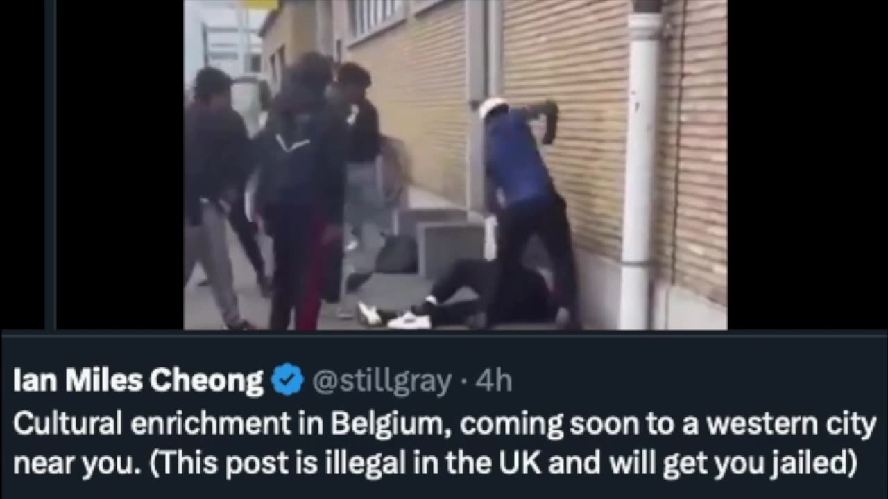 Ian Miles Cheong (X): Cultural Enrichment in Belgium! Coming To America? How Soon?