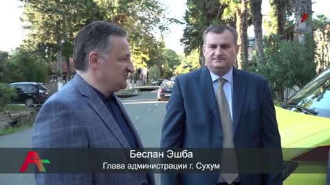 Реанимобиль класса С «Volkswagen Crafter» передан Сухумской инфекционной больнице