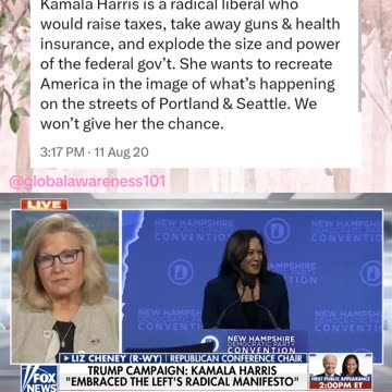 Liz Cheney 2020 vs 2024
