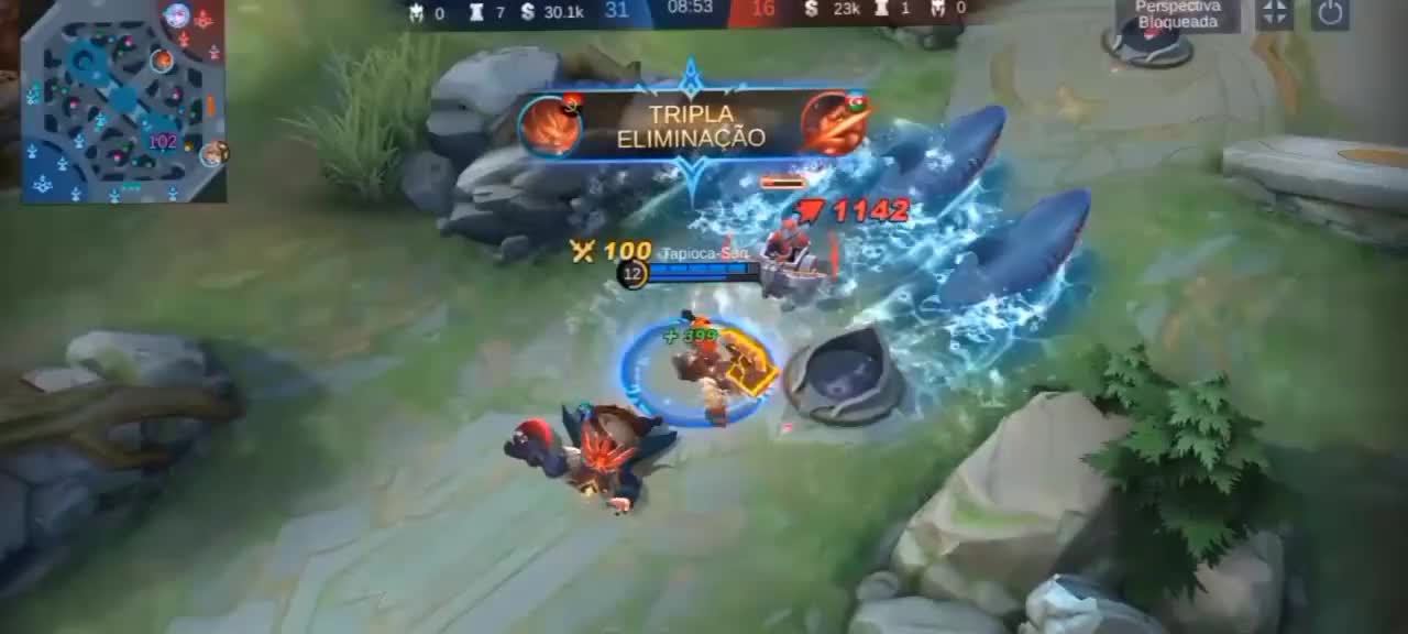 Triplle Kill de Aulus no Mobile Legends: Bang Bang