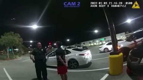 Officers Amazingly Keep Straight Faces During this Arrest
