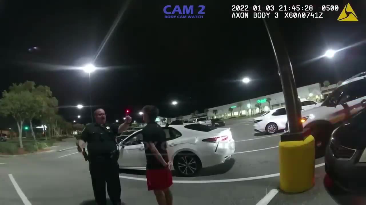 Officers Amazingly Keep Straight Faces During this Arrest