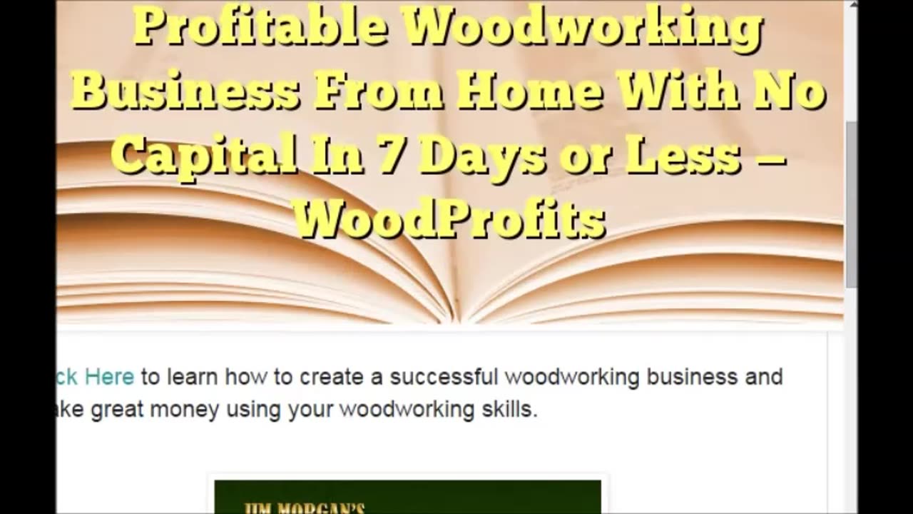 Home Woodworking Business