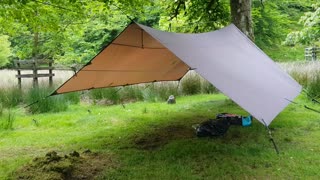 4x4 Tarp wildcamping Audio test