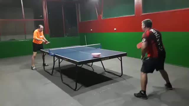 Treino Tenis de Mesa