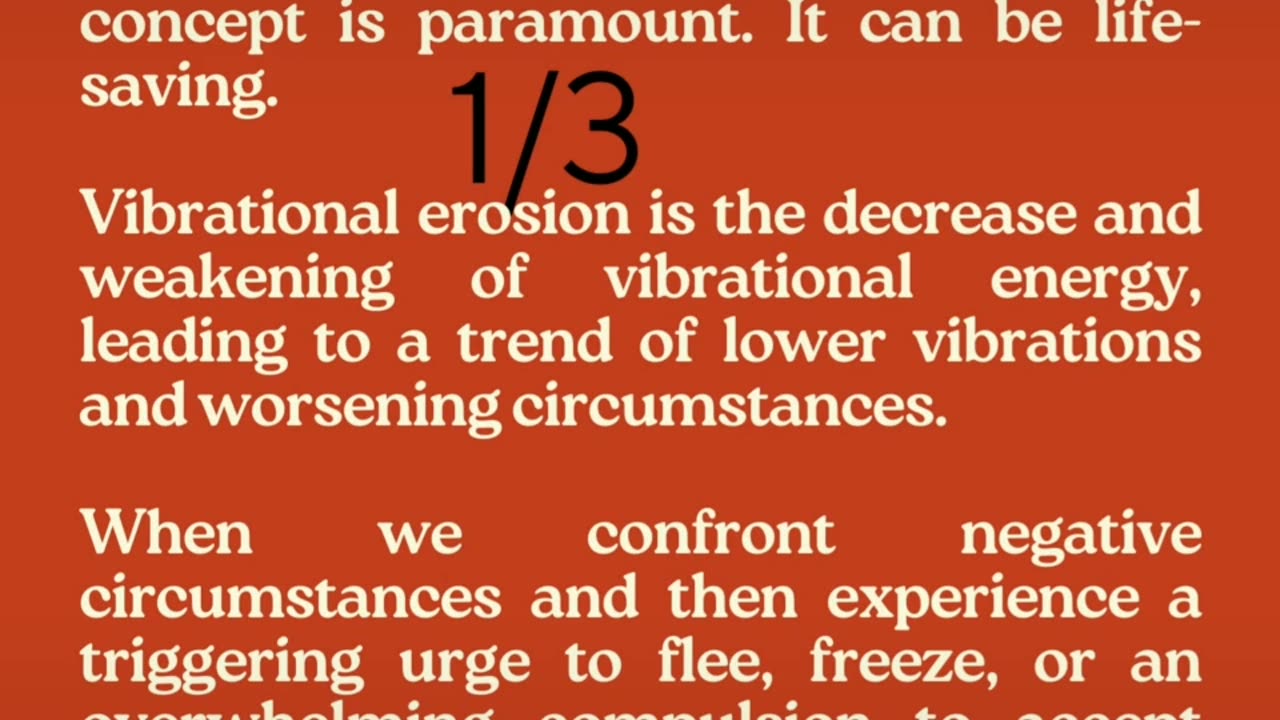 Vibrational erosion