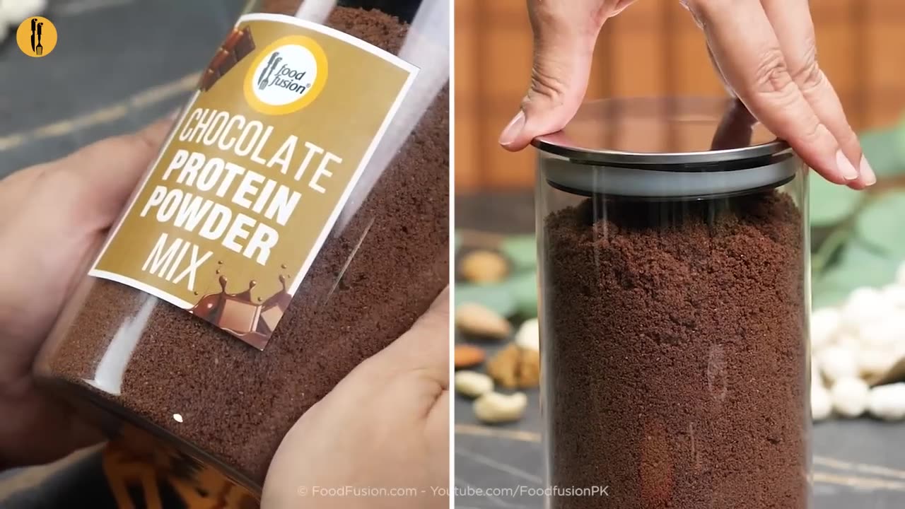 Homemade Chocolate Protein Powder Recipe by Food Fusion