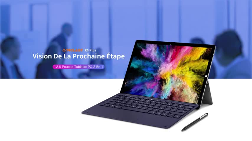 TECLAST X6 Plus Tablette Tactile 2 en 1, 12,6 Pouces