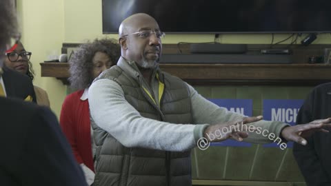 Sen. Raphael Warnock Speaks to Fraternity & Sorority Members in Detroit in Support of Kamala Harris