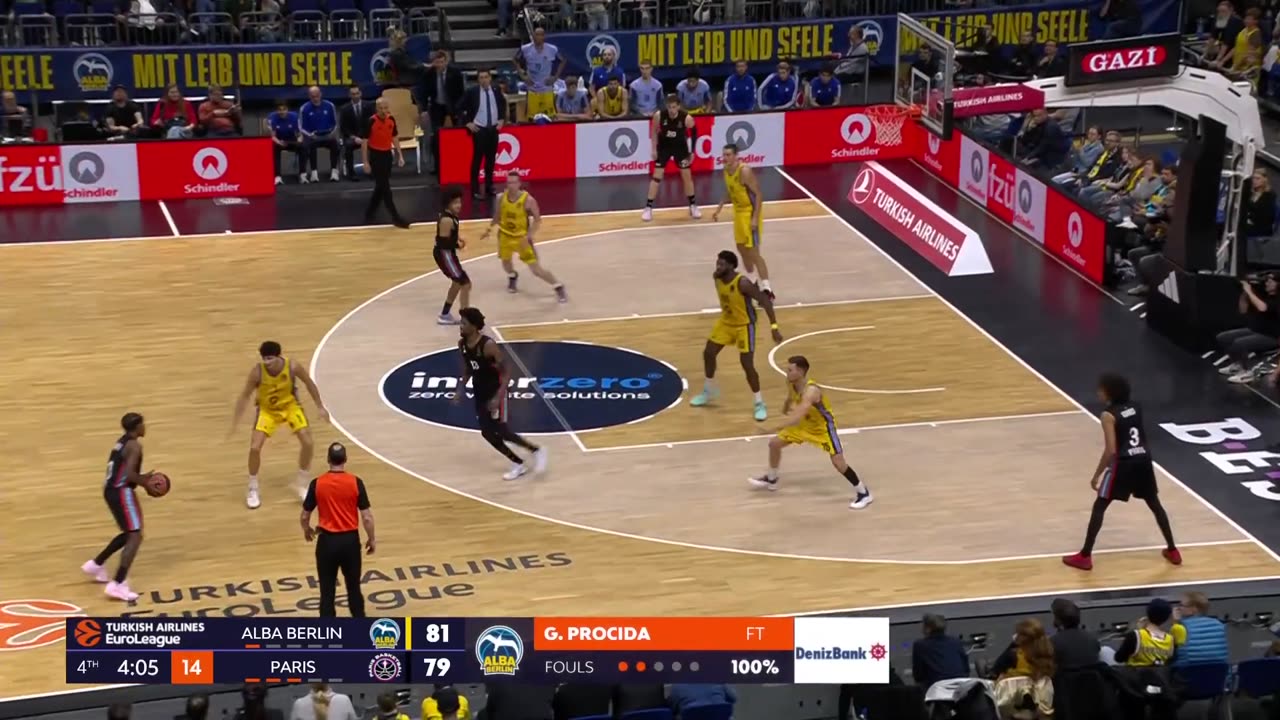 Euroleague Basketball Alba Berlim vs Paris