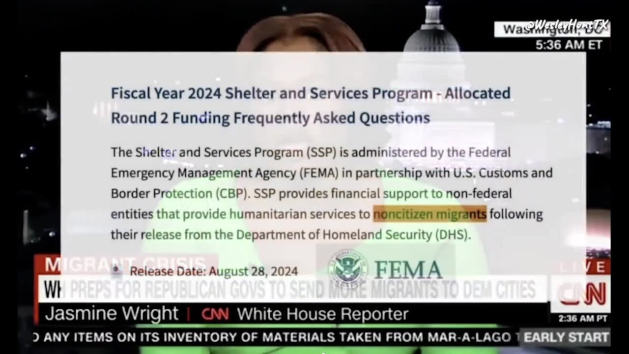 was fema giving money to illegals? watch until end