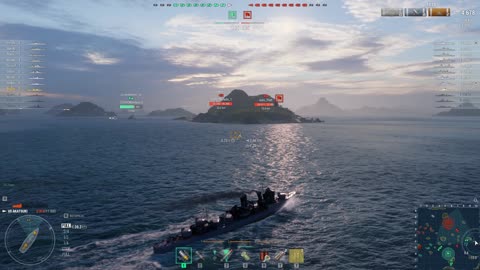 World of Warships VII Akatsuki