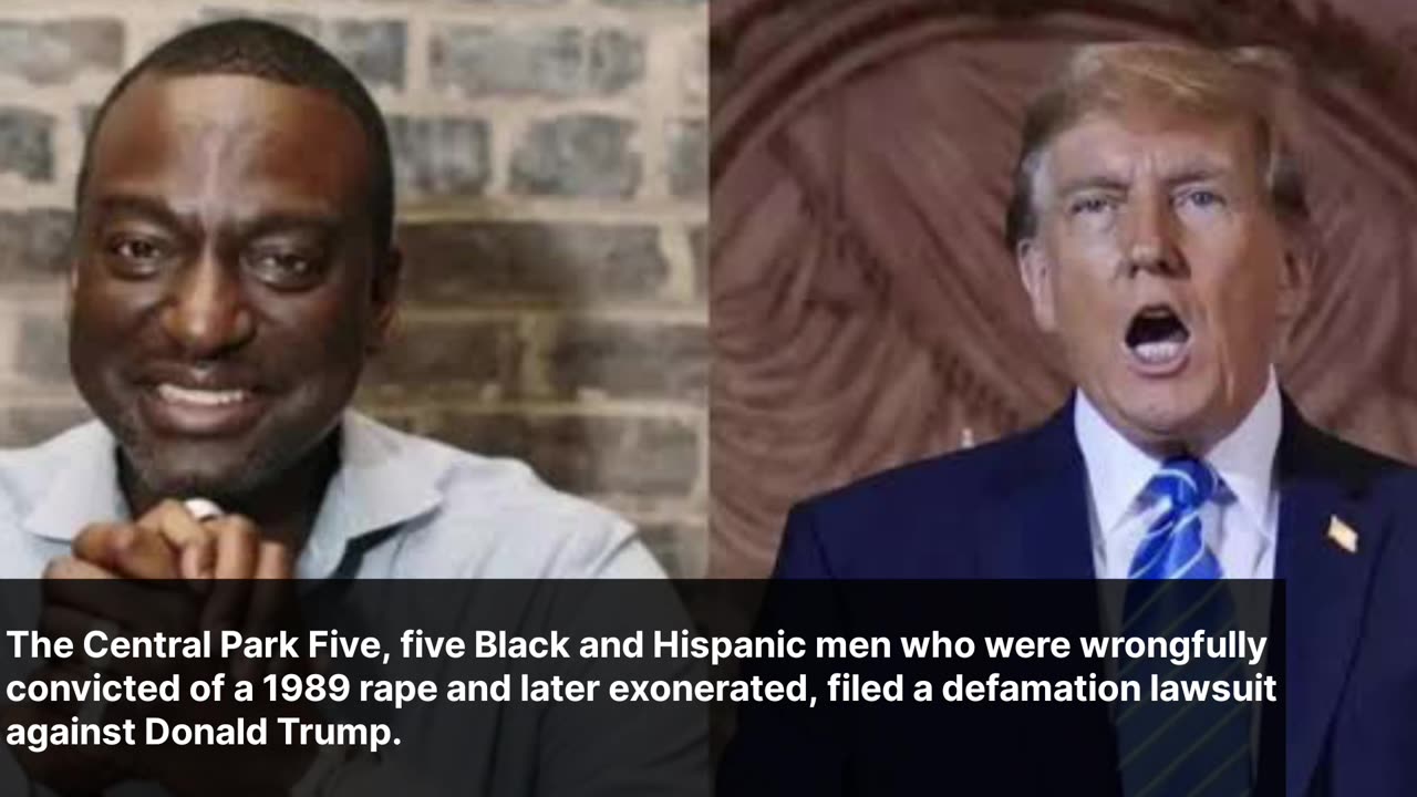 Central Park Five sue Trump for defamation over debate remarks