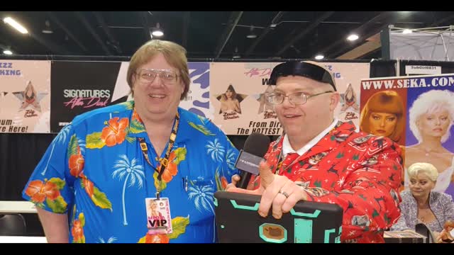 John Legendary with jiggy jaguar exxxotica expo 2022 Chicago il