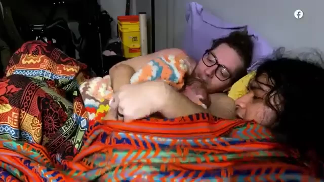 Trans woman (biological male) breastfeeds baby