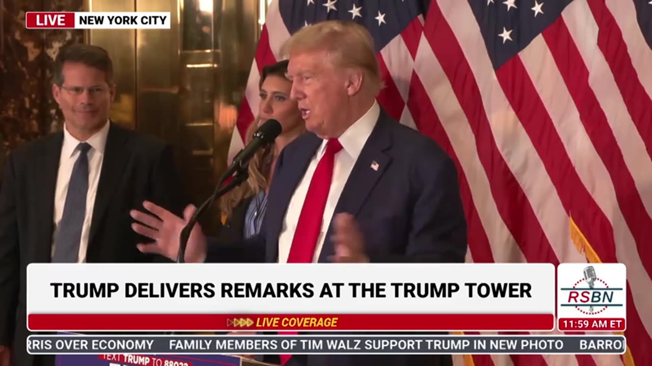 FULL SPEECH: Pres. Donald Trump Holds a Press Conference at Trump Tower in New York City - 9/6/2024