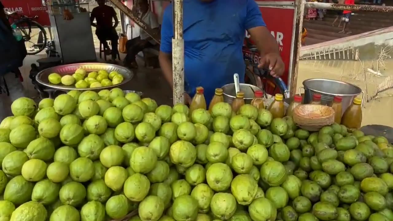 Indian street food and drinks