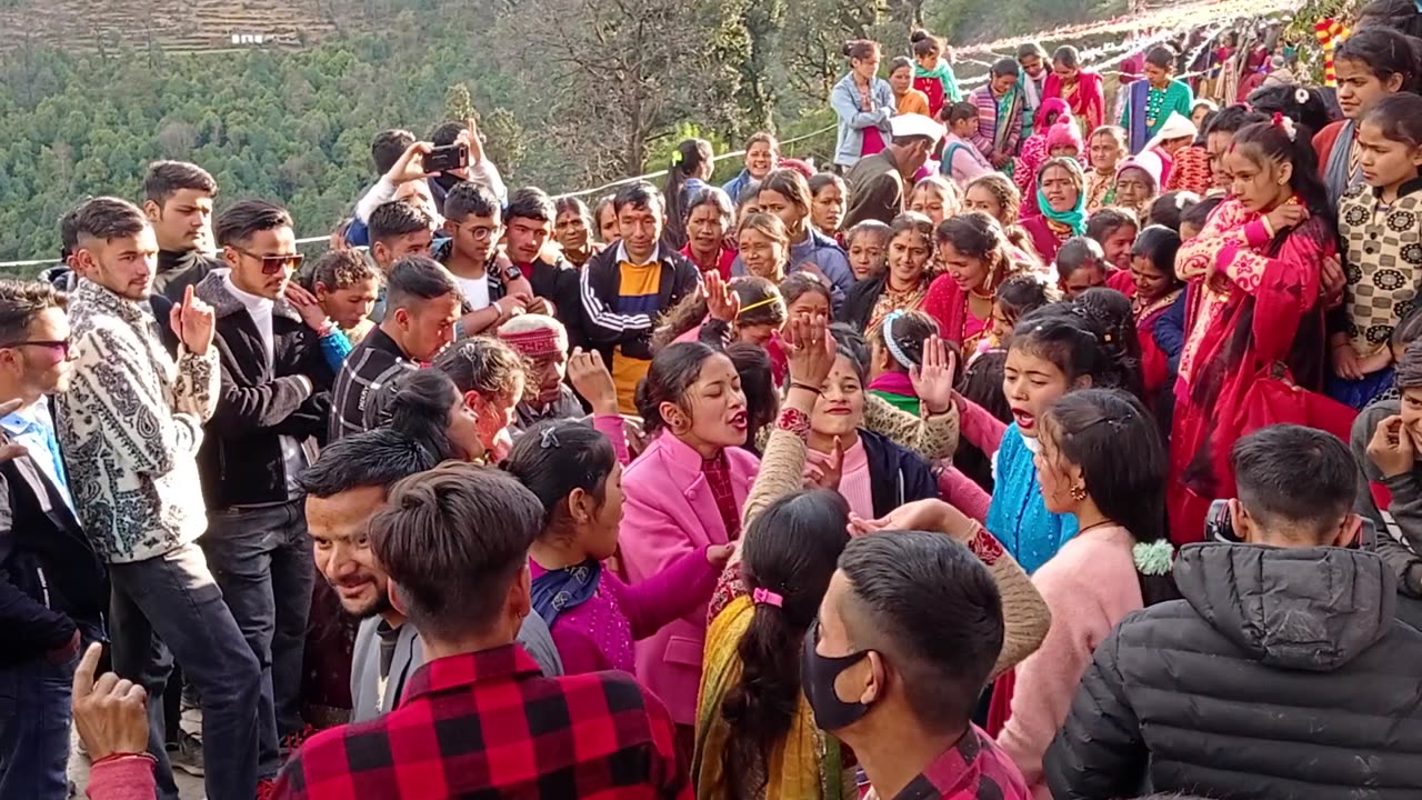 Indian wedding. Uttarakhand marriage. Pahadi wedding