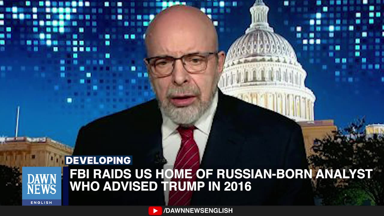 FBI Raids US Home Of Russian-Born Analyst Who Advised Trump In 2016 _ Dawn News English