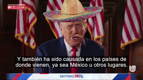 Un mensaje de Donaldo Trumpo