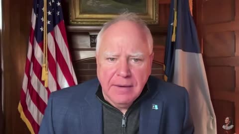 Tim Walz breaks his silence, says that the election result is "a bit scary"