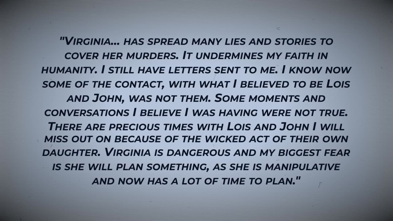 Why Virginia McCullough Killed Her Parents And Lived With Their Bodies For 4 Years | True Crime