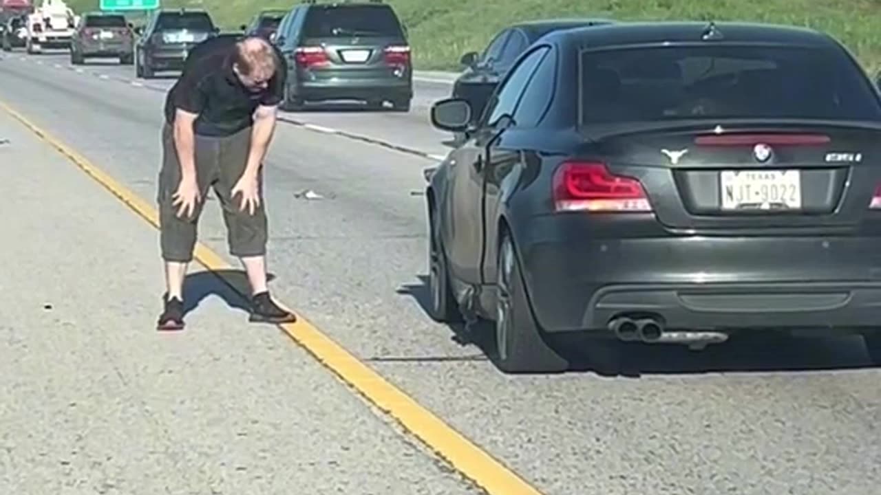 Dallas meltdown on the road