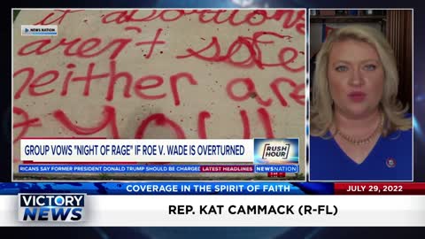 Rep. Cammack Joins Victory News To Discuss The Pro-Life Movement, The Economic Crisis, & More