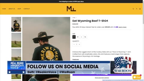 Meriwether Farms Big Deal On Brand New T-Shirts Made In The USA!
