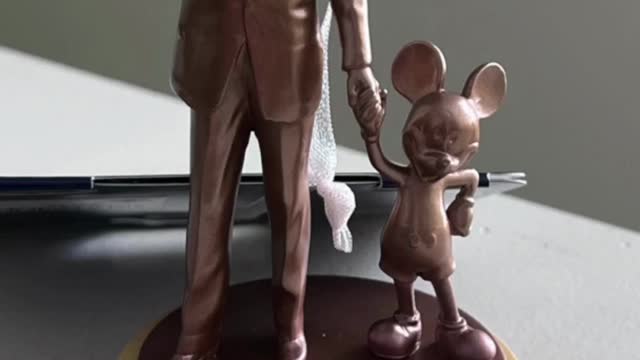 Walt Disney World 50th Anniversary Mickey Mouse and Walt Partners Ornament #shorts