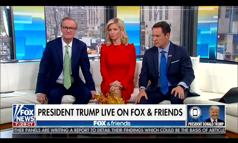 President Donald Trump reveals he wants a trial