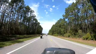 Motorcycle Ride Destin to Cape San Blas FL GoPro