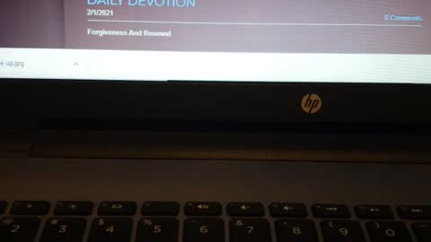 Toni's daily devotion