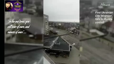 1st city in Ukraine Falls to Russian control