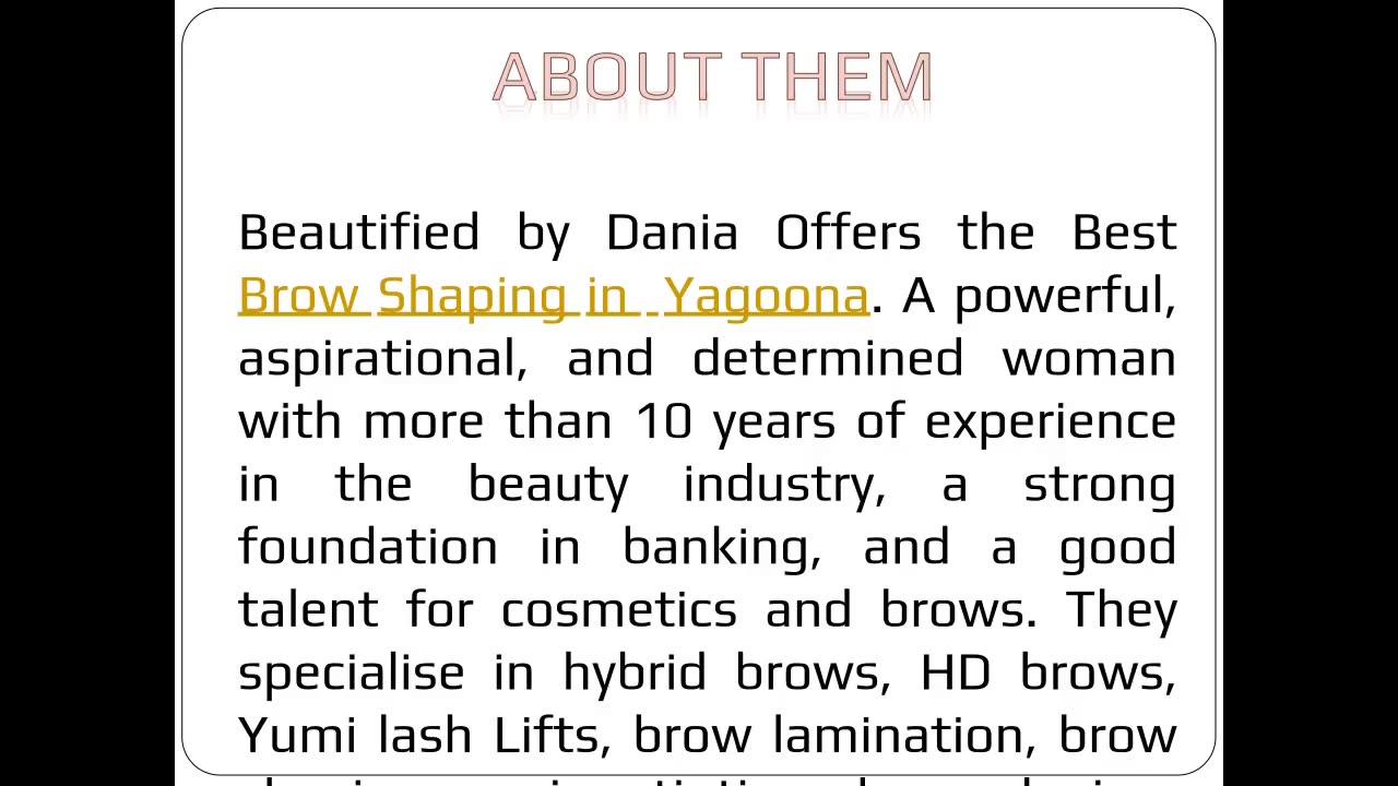 Want to get the Best Brow Lamination Facility in Yagoona