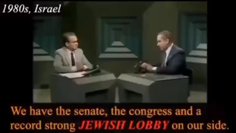 Netanyahu bragged about controlling the US via the Israel lobby back in the 1980's