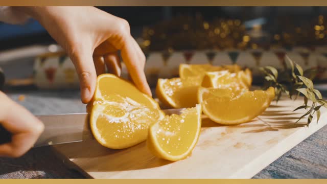 Citrus fruits full of vitamin c