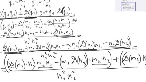 Quotient rule and extending arithmetic derivative to rational numbers | number theory | advanced