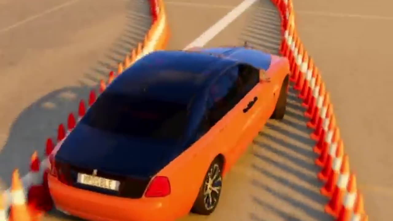 Rolls Royce Impossible Drifting In The Middle Of Cones. Must Watch! # RollsRoyce.