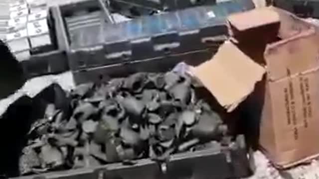 Taliban inventory and distribute American weapons left behind