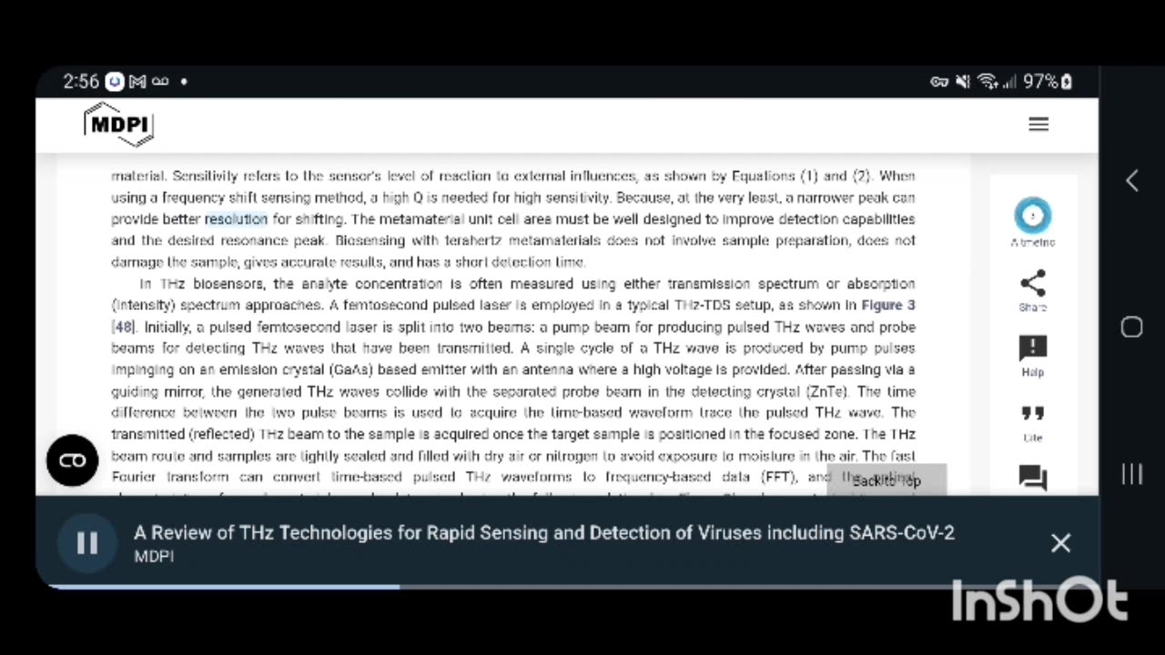 What Does DNA Biosensors, Crispr, nanotechnology And 5/6G THZ Have In Common In The "Bioeconomy" 4IR ???