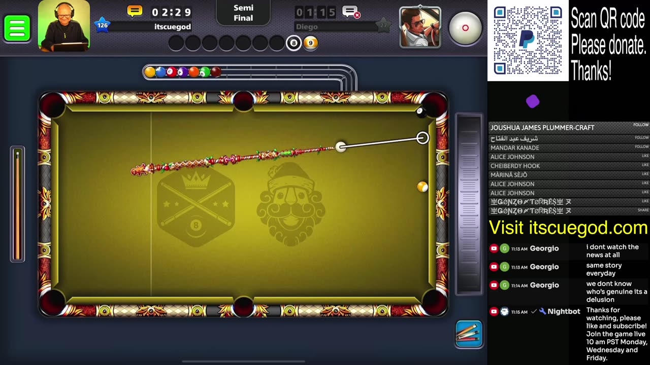 2024 CUE CALL CHALLENGE! Starting from 0 with BASIC CUE ONLY! no upgrades! From JANUARY 1st 10am PST