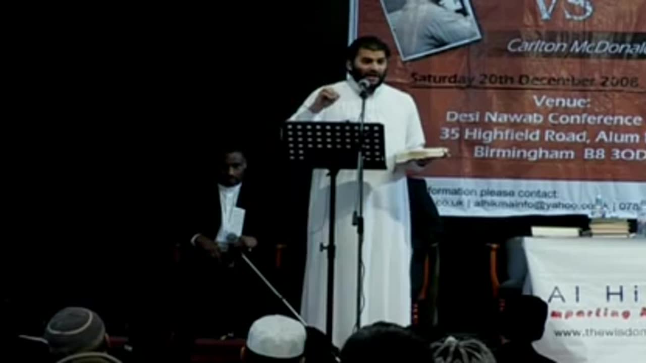 NEW DEBATE ADNAN RASHID VS CARLTON MCDONALD [Is the Quran a Divine Rev