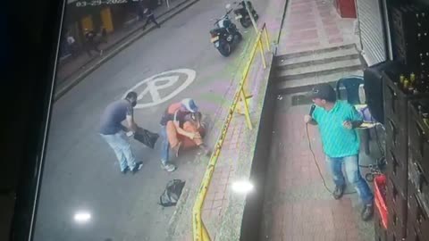 Así actúan los ladrones en el Centro de Bucaramanga