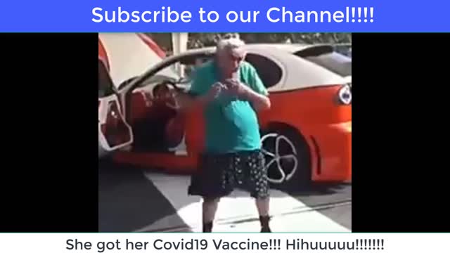 Grandma got her Covid-19 Vaccine