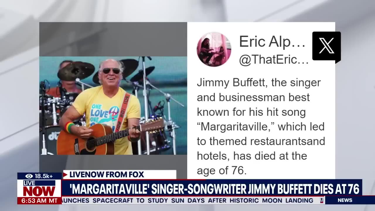 Jimmy Buffett dead: Margaritaville musician dies, tributes pour in | LiveNOW from FOX