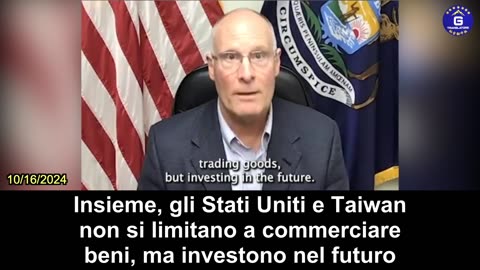 【IT】Il rappresentante Moolenaar ha parlato al simposio annuale dell'Istituto globale di Taiwan