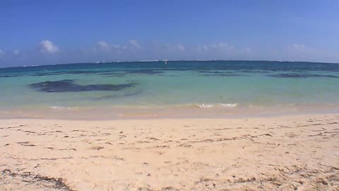 Beach Day at the Mexican Carribean